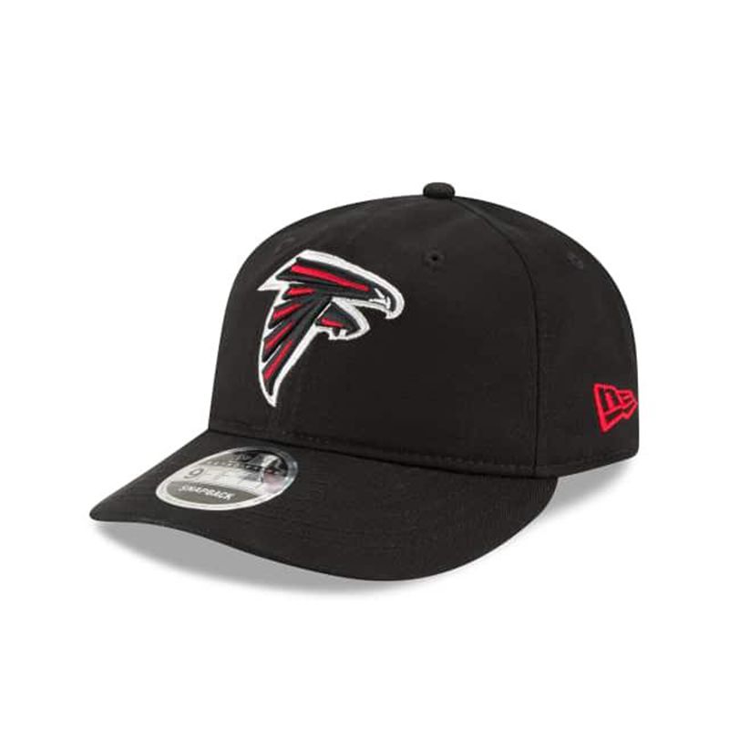 NFL Atlanta Falcons Team Choice Retro Crown 9Fifty Snapback (HAS7415) - Black New Era Caps